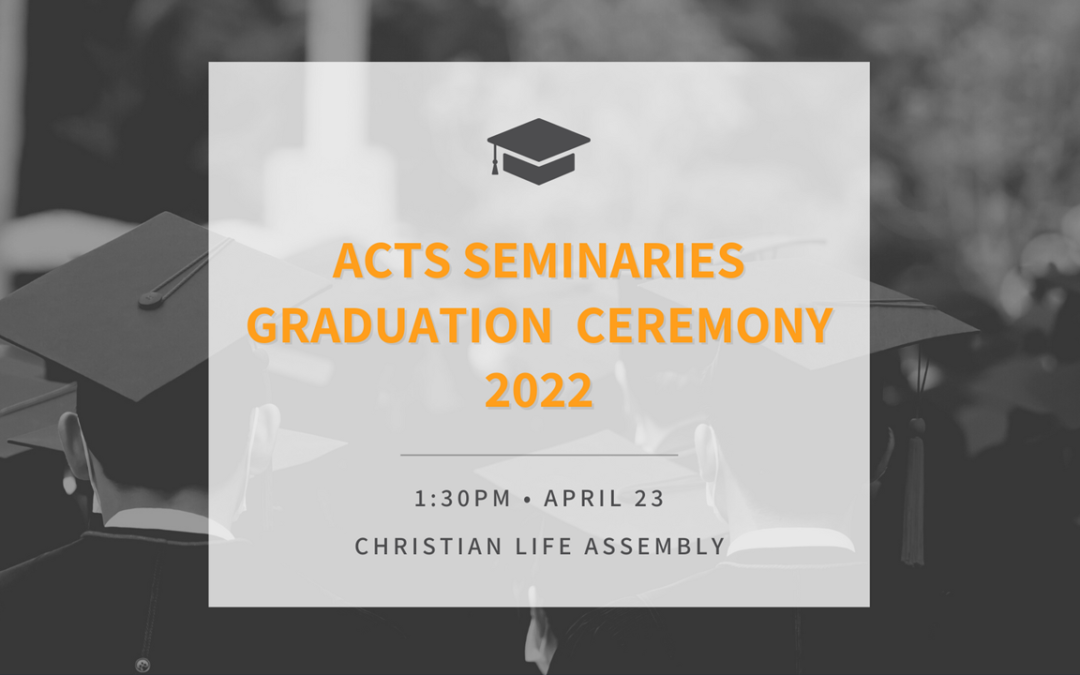 2022 ACTS 졸업식